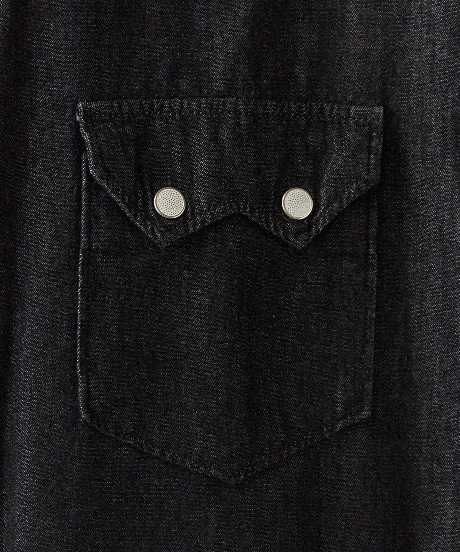 orSlow / BLACK DENIM WESTERN SHIRT ウエスタンシャツ