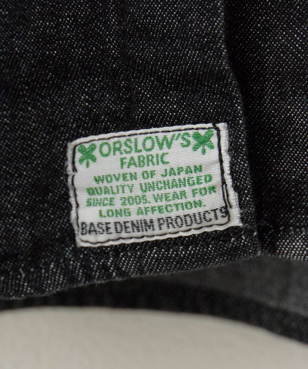 orSlow / BLACK DENIM WESTERN SHIRT ウエスタンシャツ