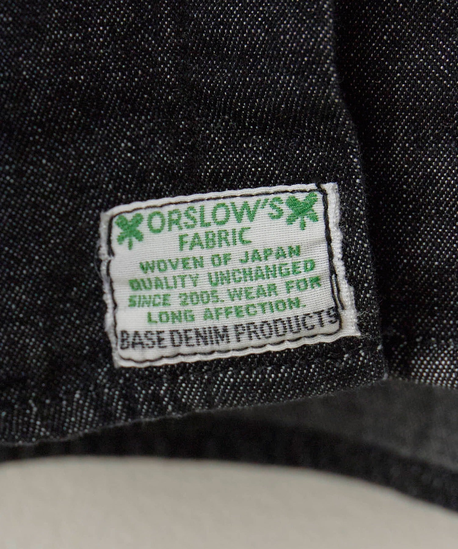 orSlow / BLACK DENIM WESTERN SHIRT ウエスタンシャツ