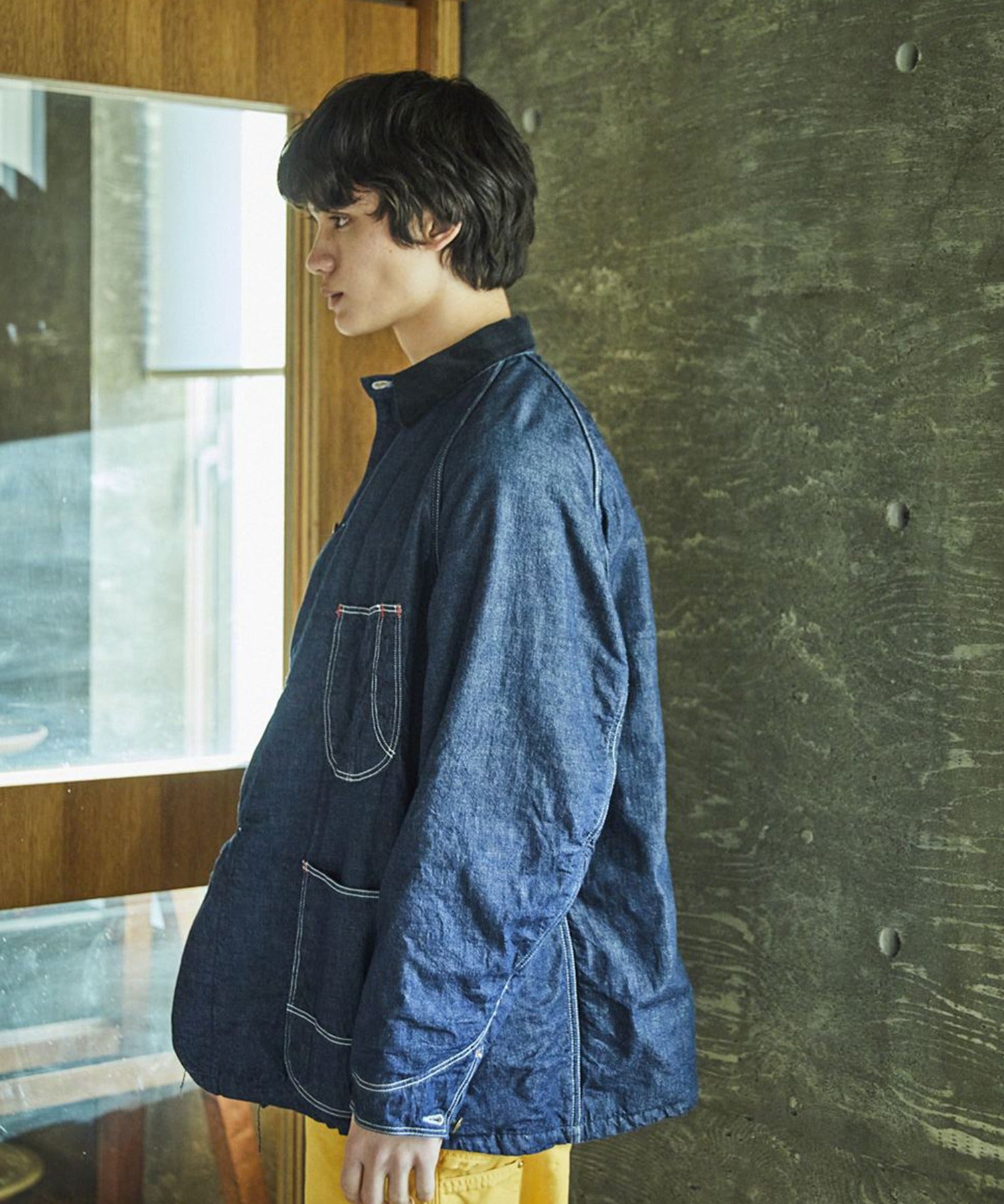 【予約】orSlow / WOOL LINER RELAX FIT DENIM COVERALL