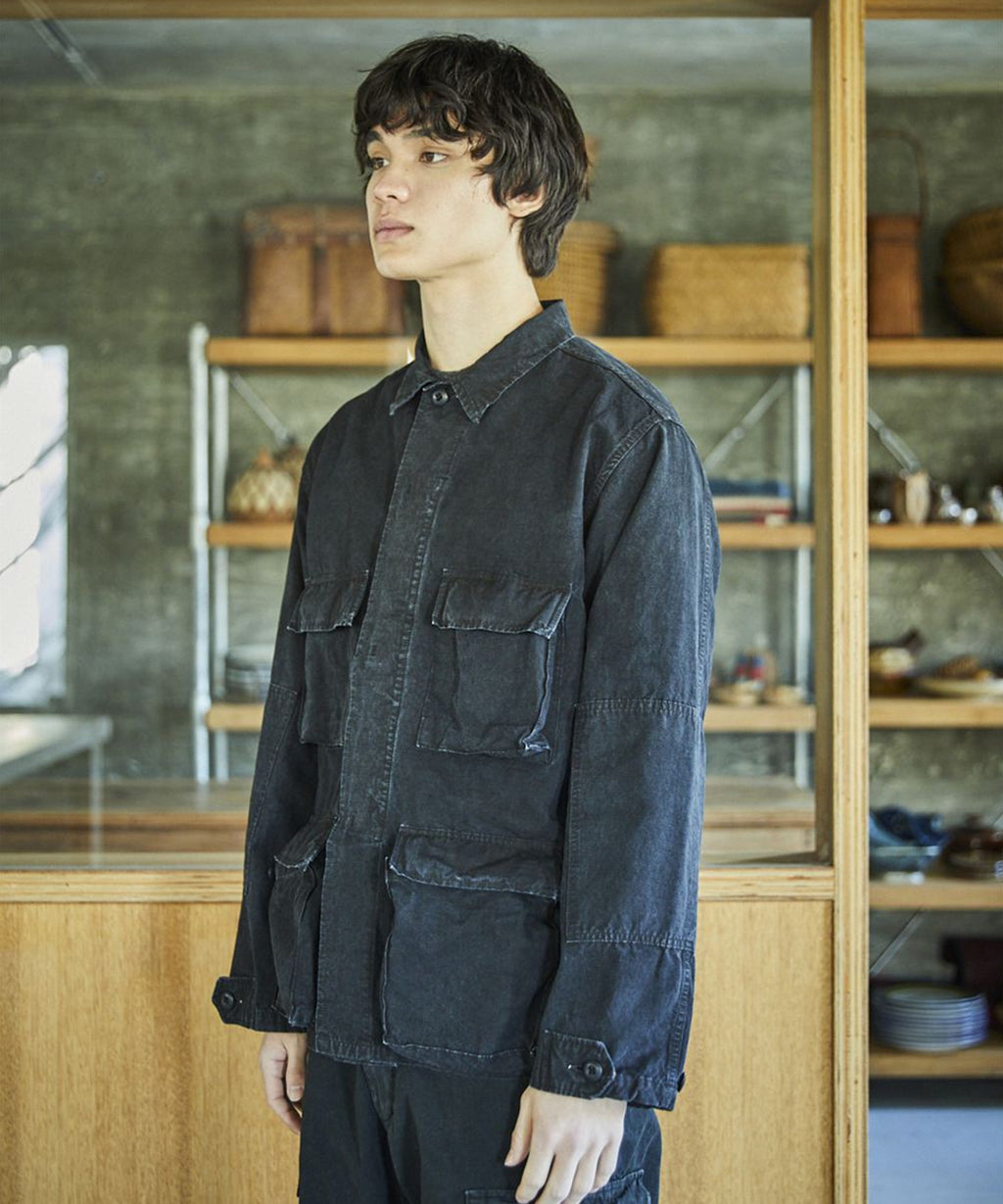 【予約】orSlow / STONE BLACK B.D.U JACKET