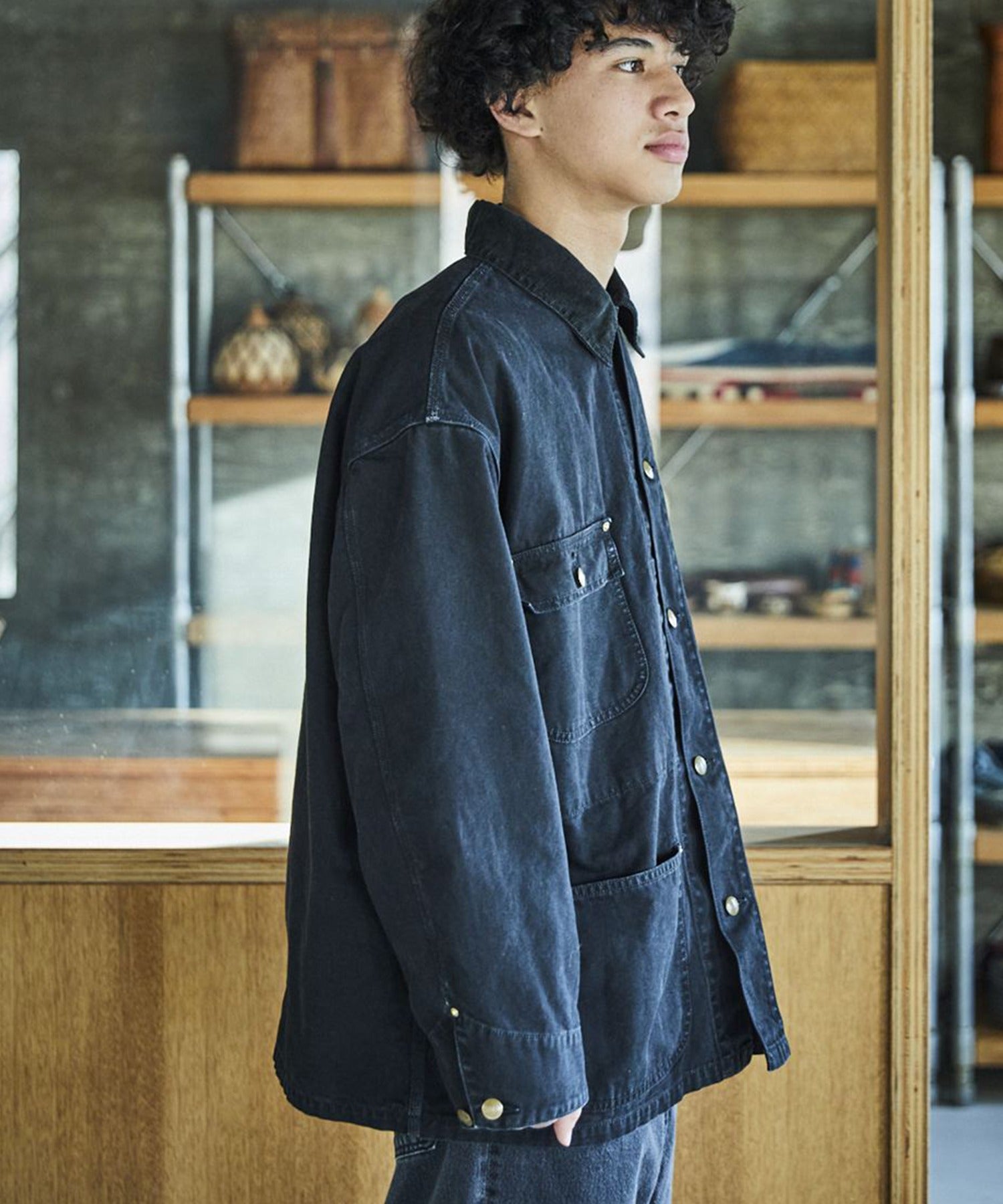 【予約】orSlow / RELAX FIT OXFORD COVERALL