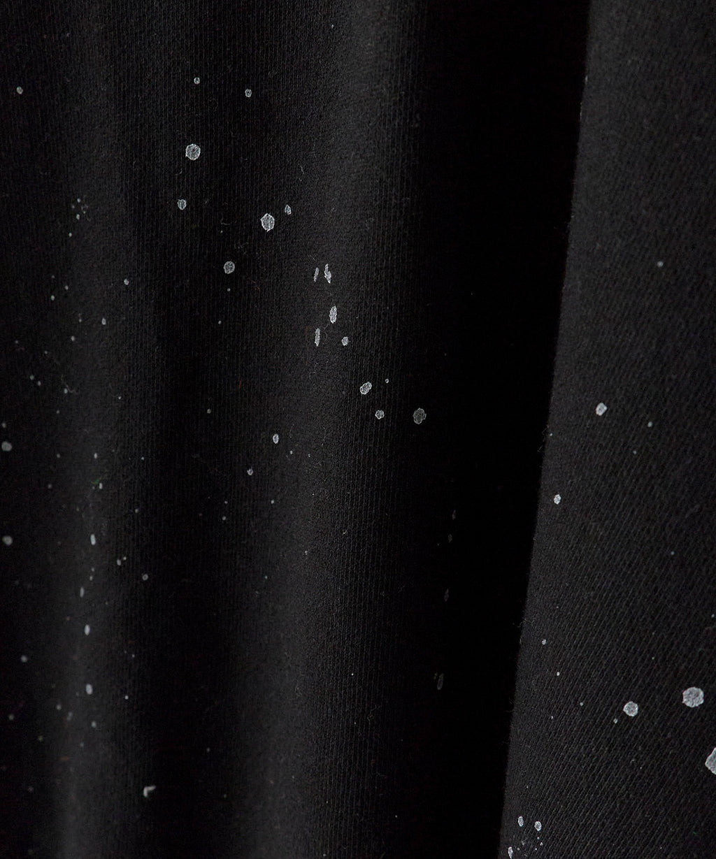 Theater code / Damage processing Paint design sweatshirt ダメージ加工 ペイントデザインスウェット