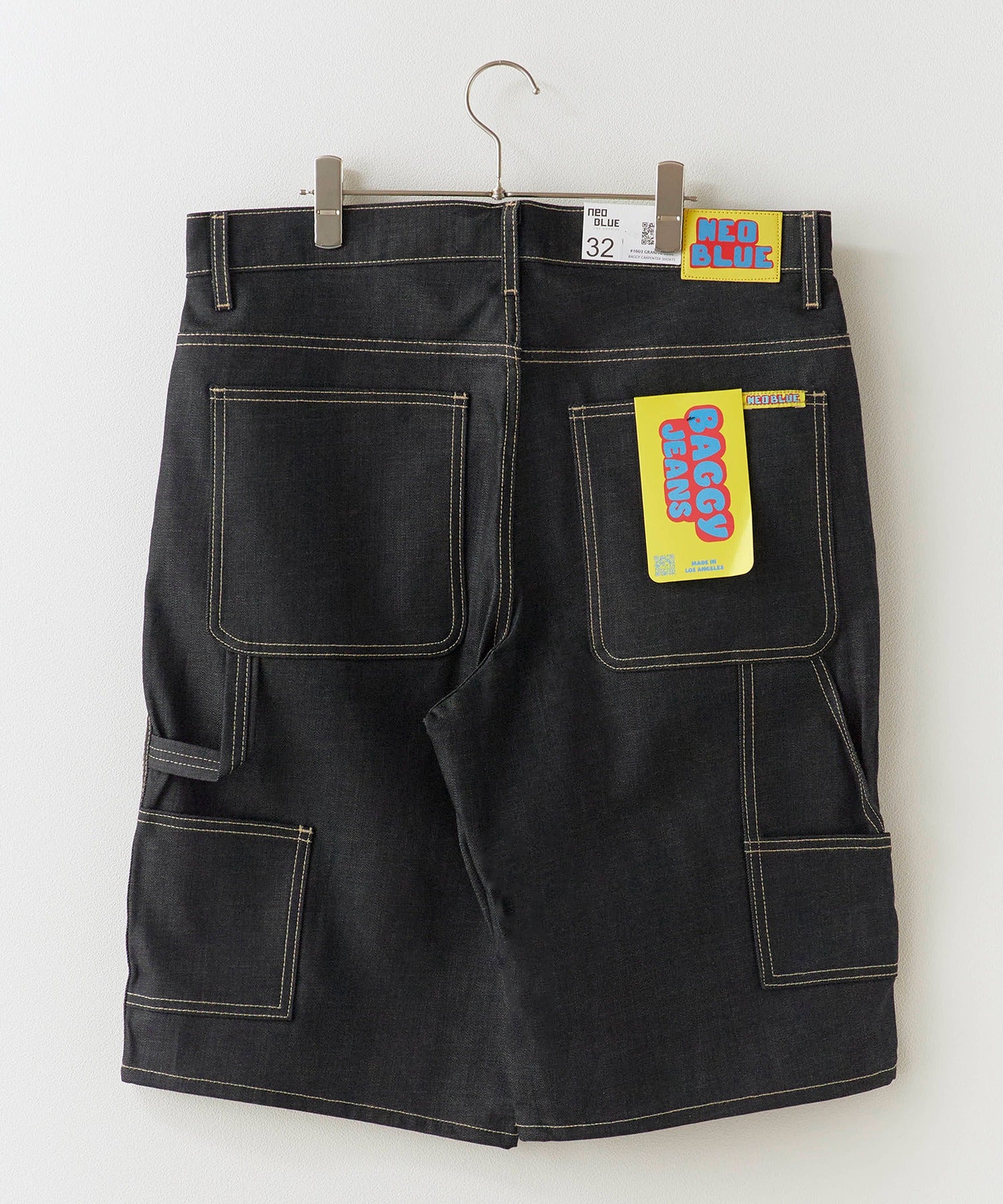 NEO BLUE / Baggy Carpenter Shorts デニムショーツ