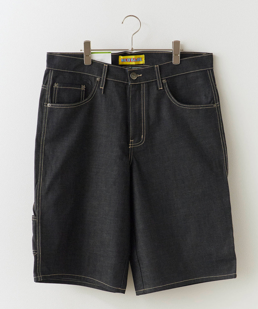 NEO BLUE / Baggy Carpenter Shorts デニムショーツ