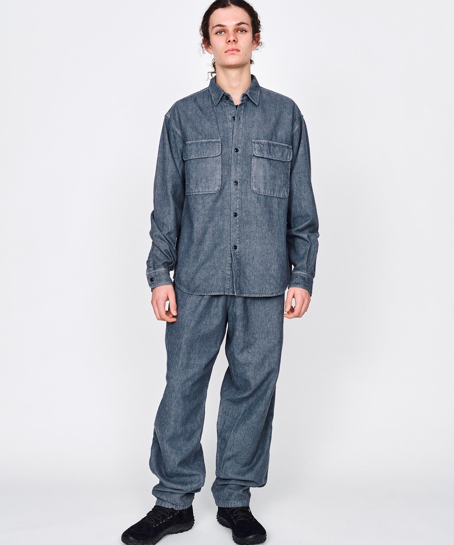 ROKX / INDIGO HEMP PANT パンツ