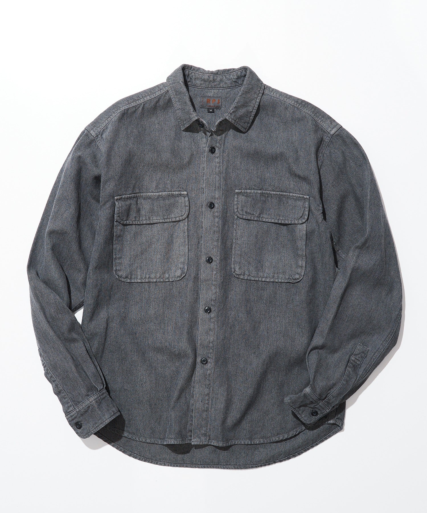 ROKX / INDIGO HEMP SHIRT L/S シャツ