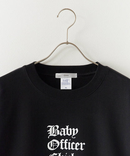 Baby Officer LOGO BIG SWEAT スウェット