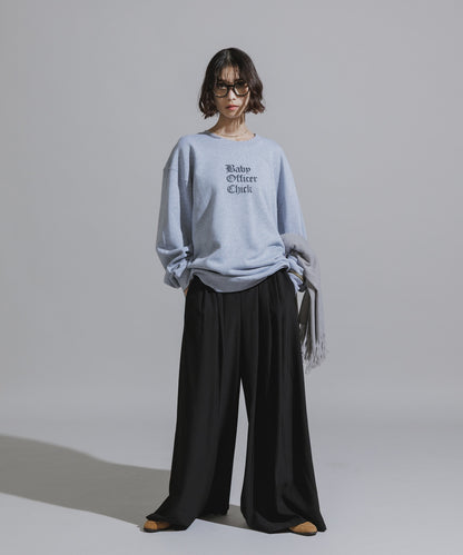 Baby Officer LOGO BIG SWEAT スウェット