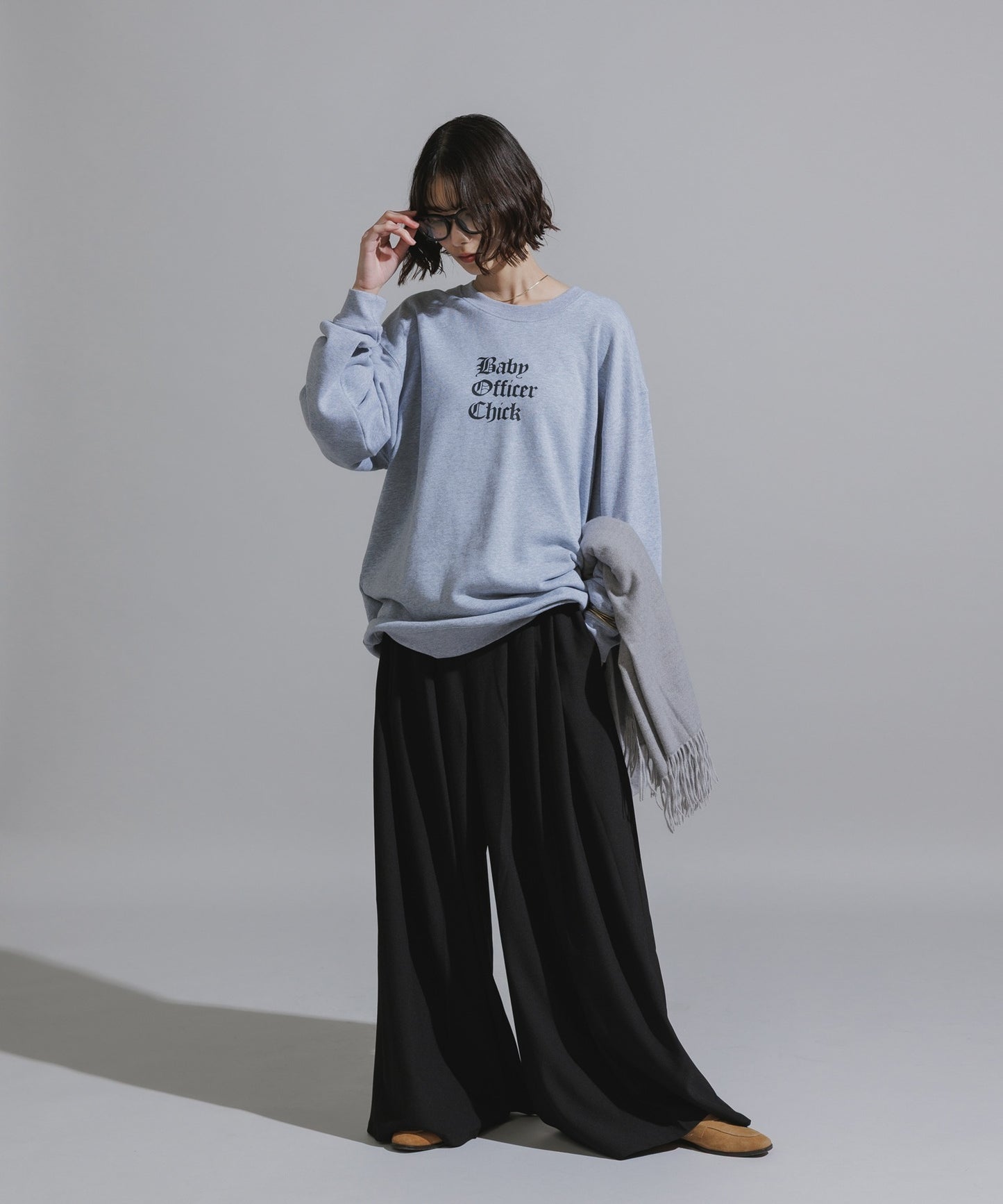 Baby Officer LOGO BIG SWEAT スウェット