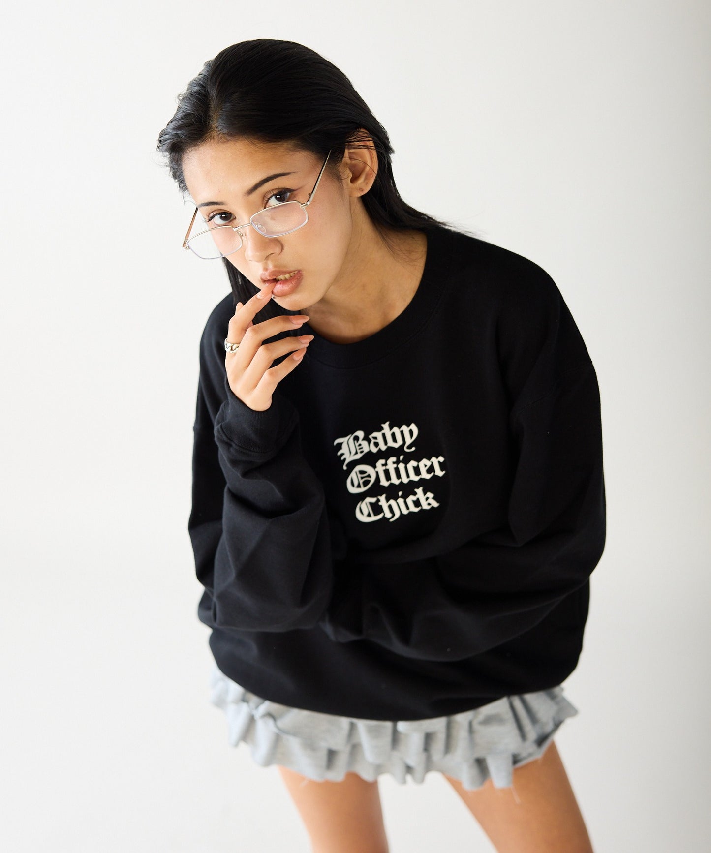 Baby Officer LOGO BIG SWEAT スウェット