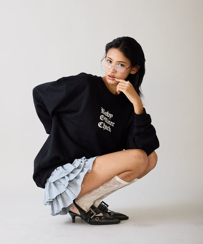 Baby Officer LOGO BIG SWEAT スウェット