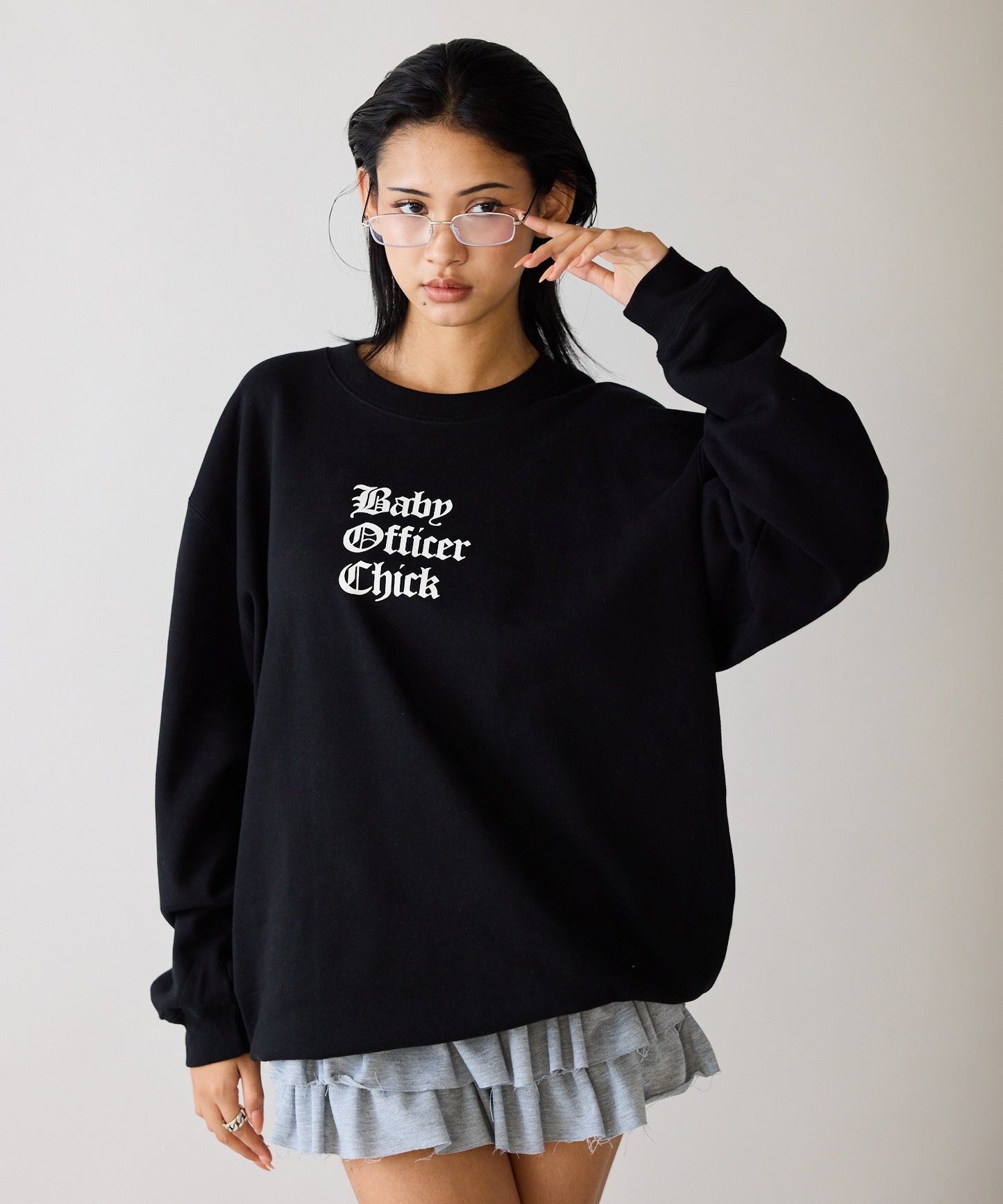 Baby Officer LOGO BIG SWEAT スウェット