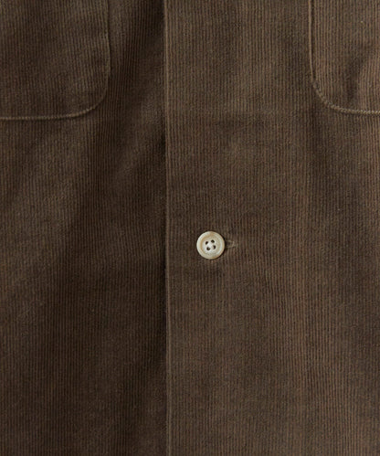 【予約】FIVE BROTHER / CORDUROY ONE-OP SHIRTS オープンカラーシャツ