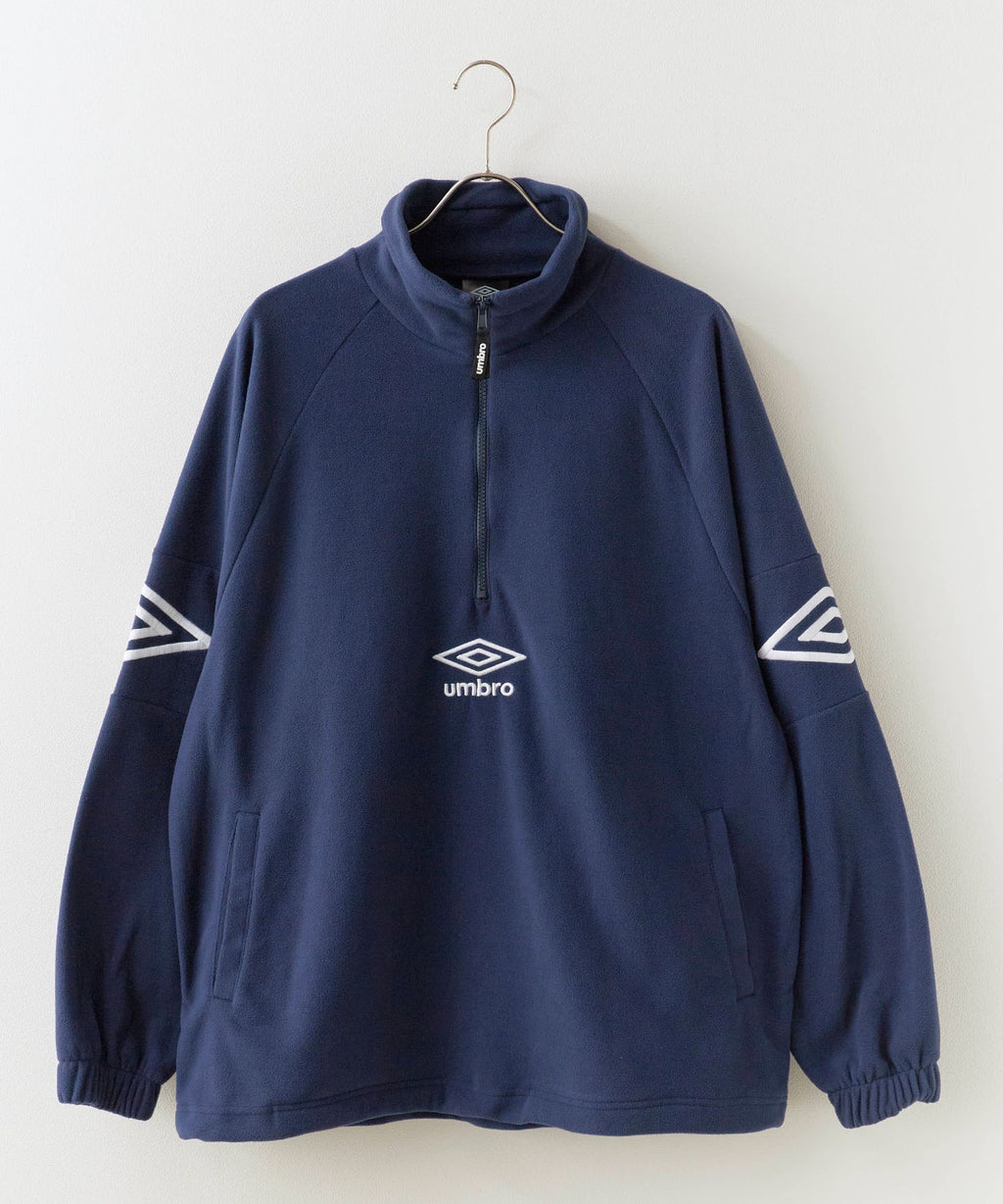 【予約】UMBRO / Half zip jacket フリース