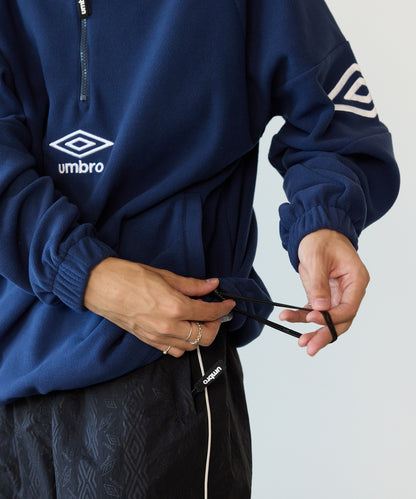 【予約】UMBRO / Half zip jacket フリース