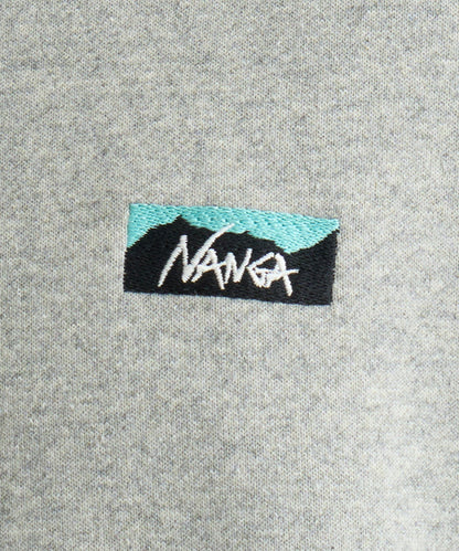 NANGA / ECO HYBRID MINI BOX LOGO EMBROIDERY SWEATSHIRT