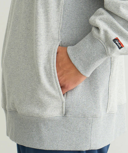 NANGA / ECO HYBRID MINI BOX LOGO EMBROIDERY SWEATSHIRT