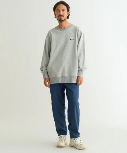 NANGA / ECO HYBRID MINI BOX LOGO EMBROIDERY SWEATSHIRT