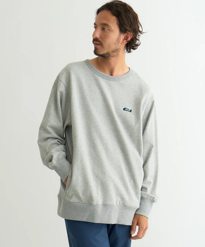 NANGA / ECO HYBRID MINI BOX LOGO EMBROIDERY SWEATSHIRT