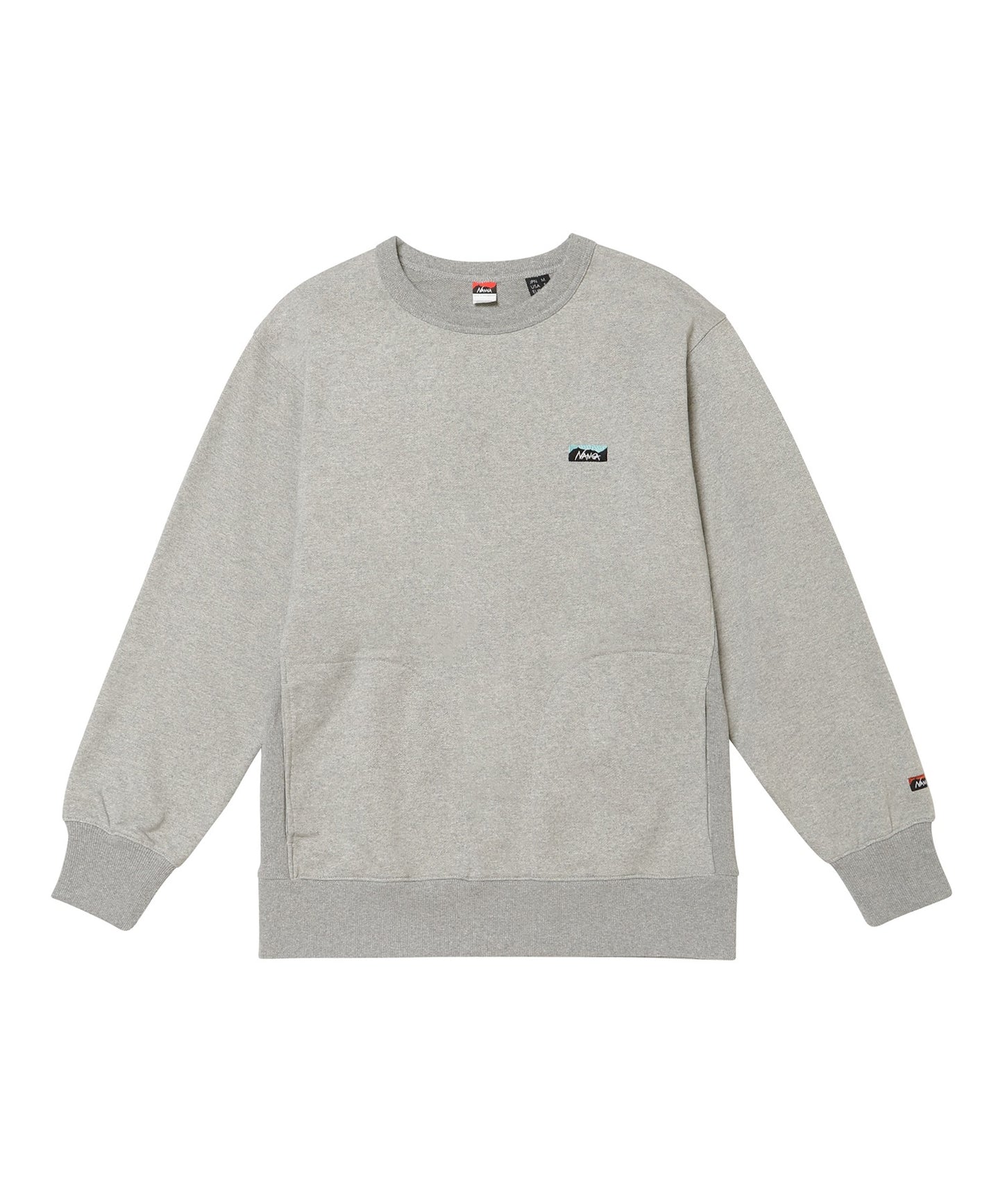 NANGA / ECO HYBRID MINI BOX LOGO EMBROIDERY SWEATSHIRT