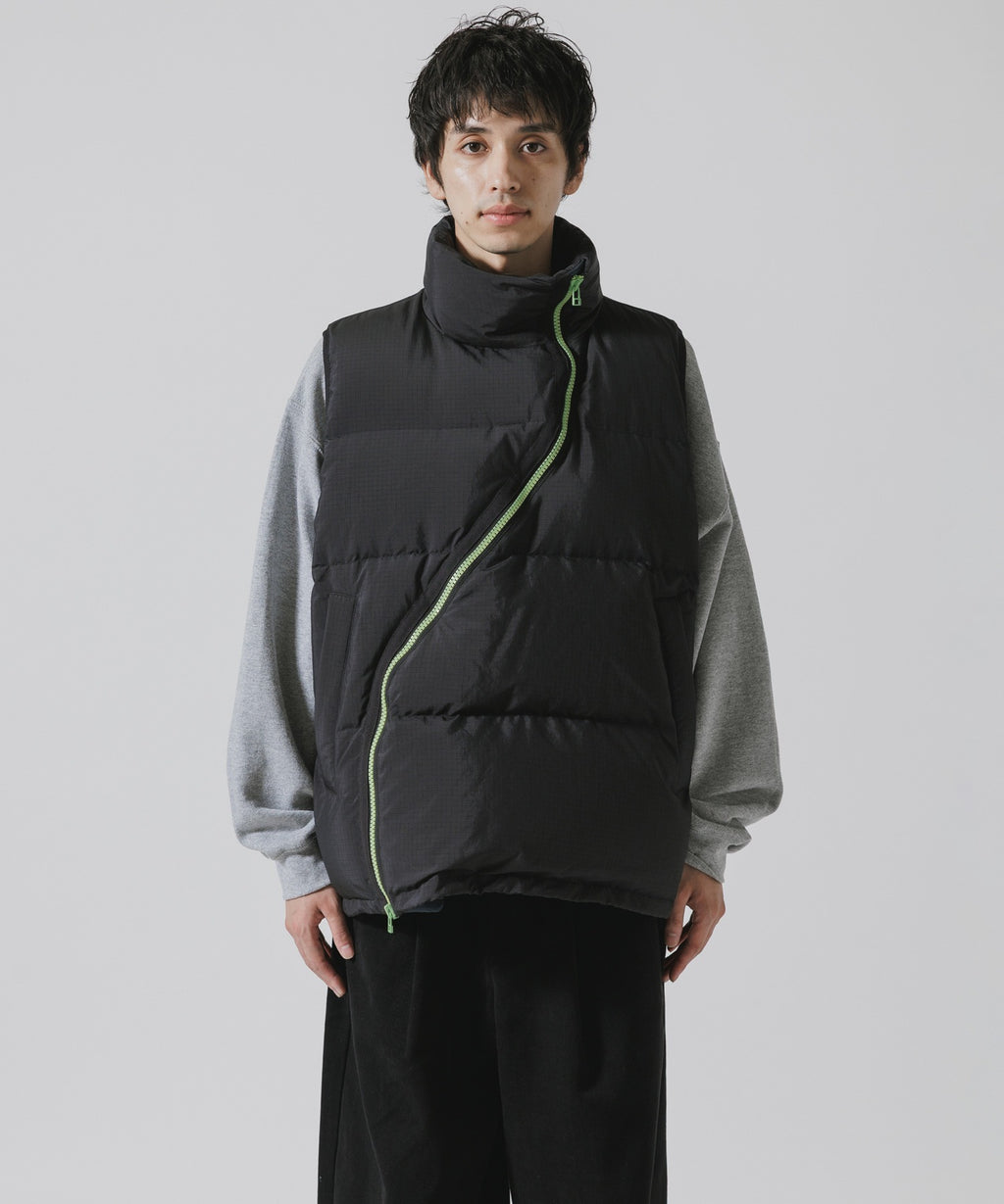 FACETASM / FLOWING DOWN VEST ダウンベスト