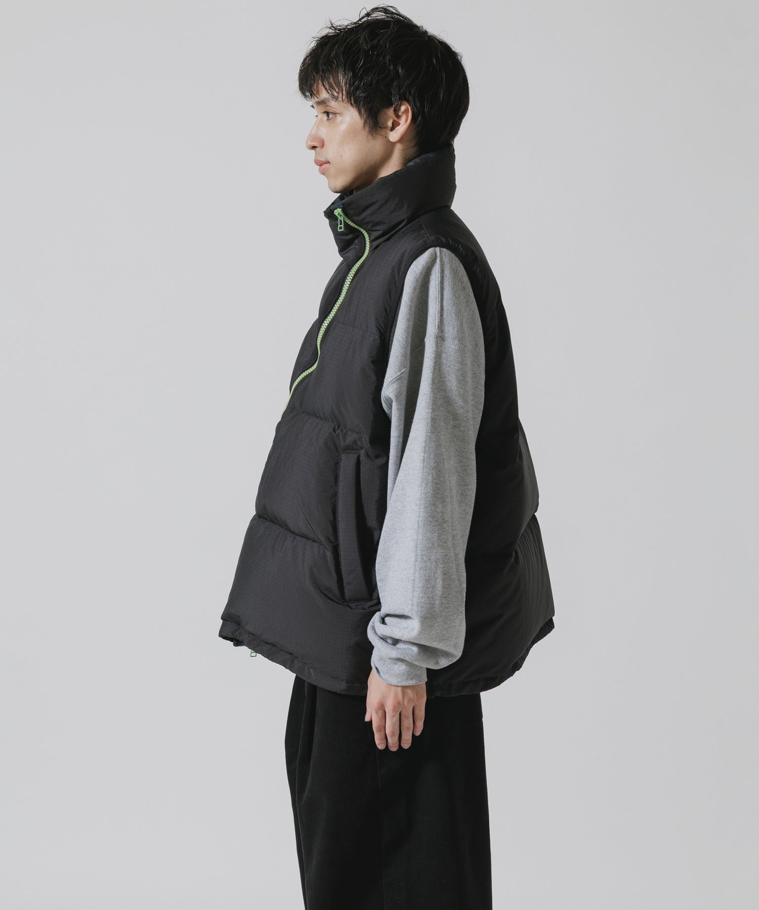 FACETASM / FLOWING DOWN VEST ダウンベスト