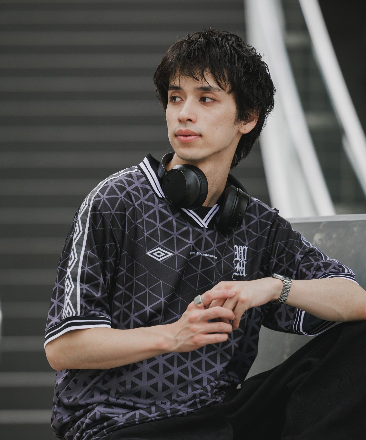 White Mountaineering×UMBRO / UNIFORM T-SHIRT