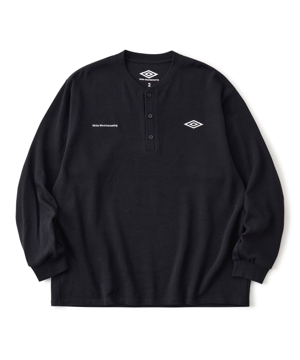 White Mountaineering×UMBRO / HENRY NECK L/S T-SHIRT