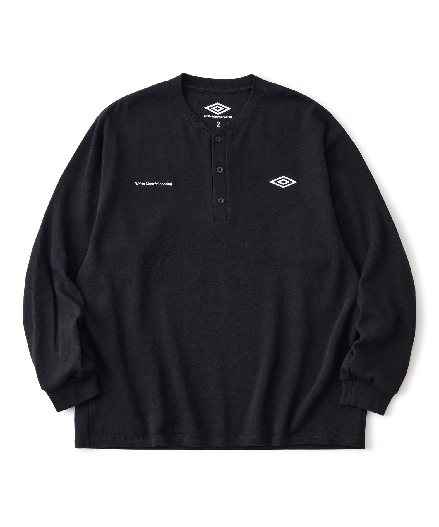 White Mountaineering×UMBRO / HENRY NECK L/S T-SHIRT
