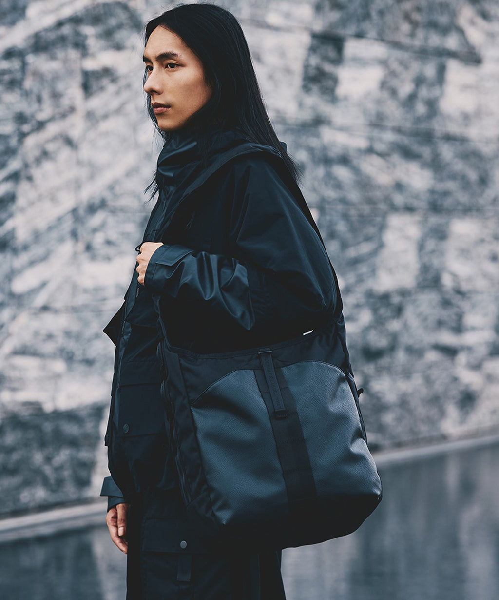 White Mountaineering×BRIEFING / HOBO SHOULDER BAG