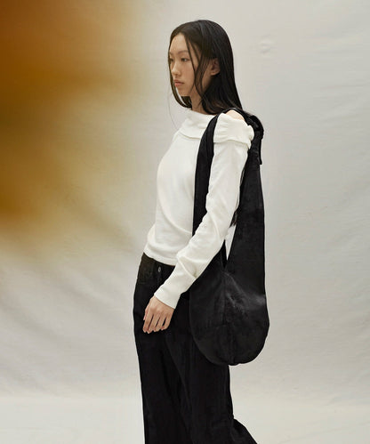 anggae/アンゲ TIED COCOON SAC ショルダーバッグ