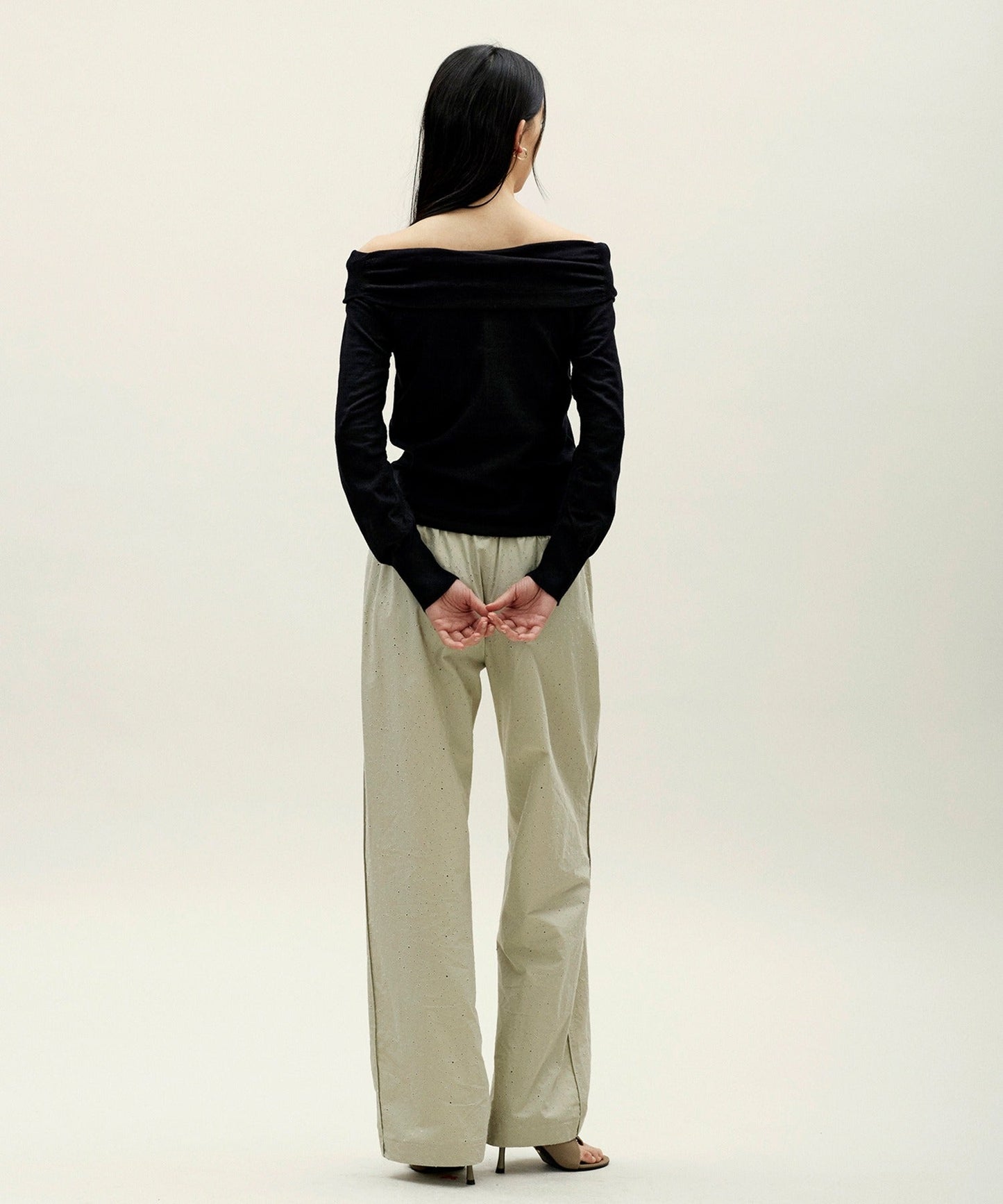 anggae/アンゲ OFF SHOULDER PULLOVER オフショルダー