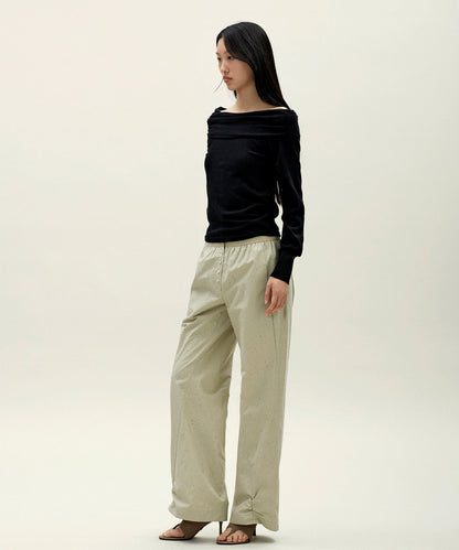 anggae/アンゲ OFF SHOULDER PULLOVER オフショルダー