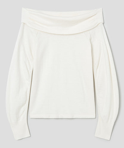 anggae/アンゲ OFF SHOULDER PULLOVER オフショルダー