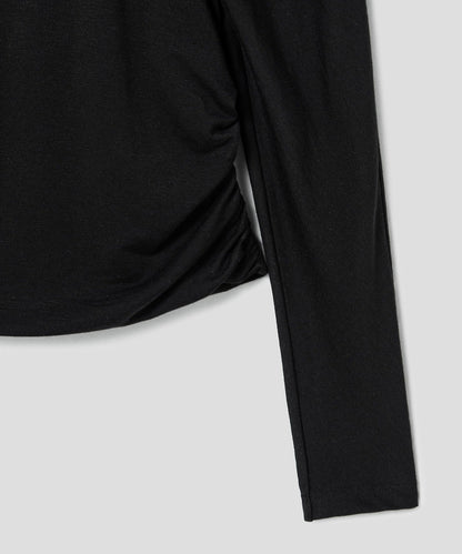 anggae/アンゲ PETAL OFF SHOULDER T-SHIRT カットソー