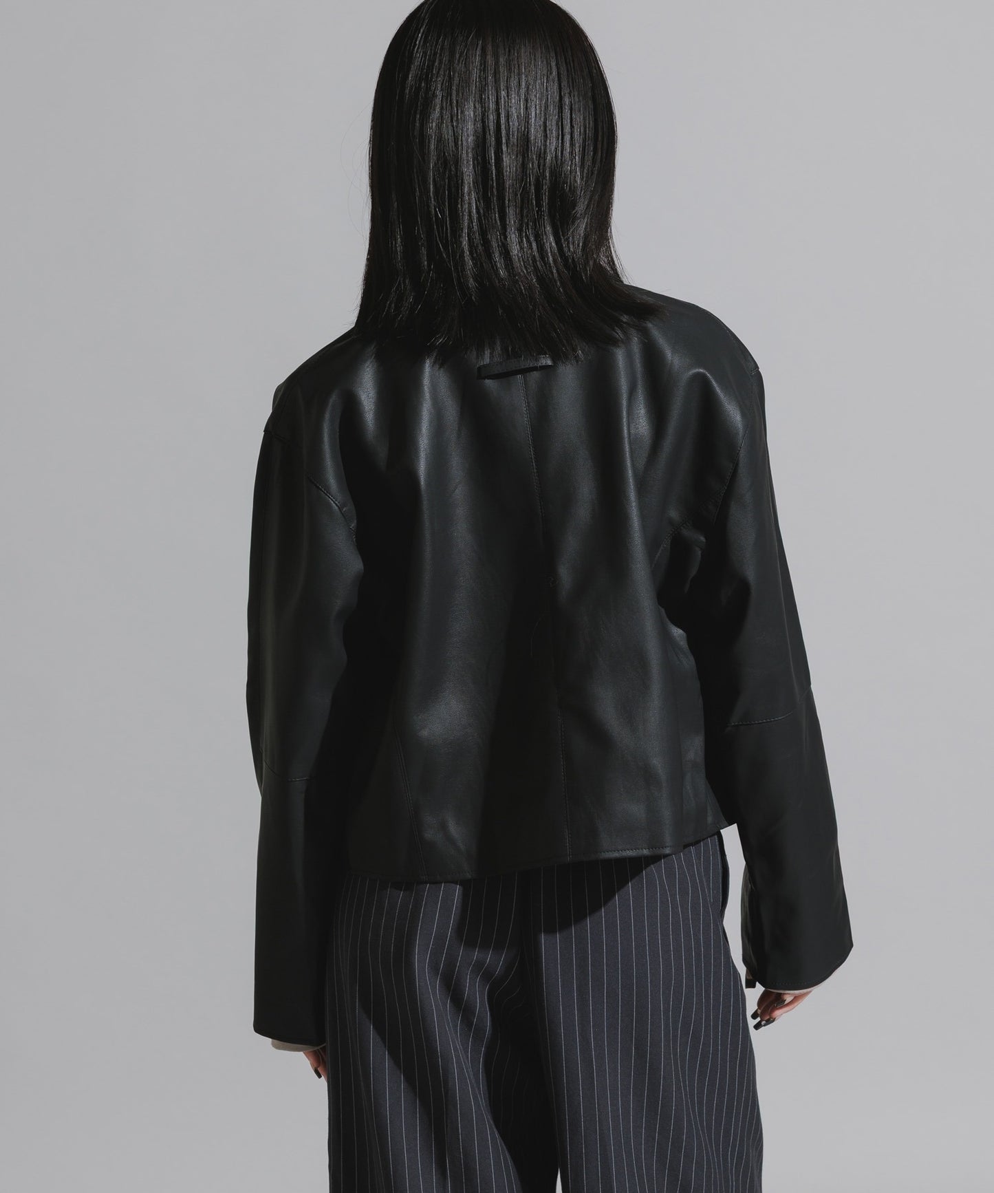Chick / Faux Suede Full-Zip Blouson