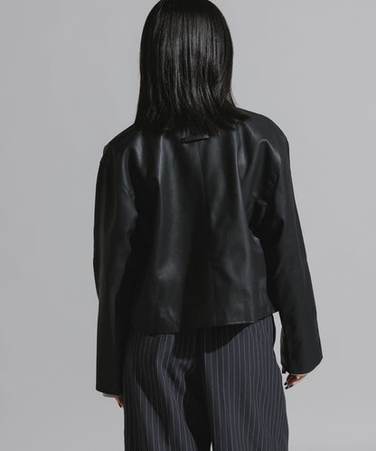 Chick / Faux Suede Full-Zip Blouson