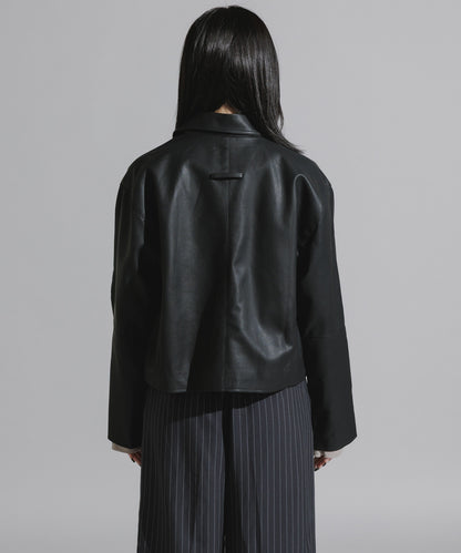 Chick / Faux Suede Full-Zip Blouson