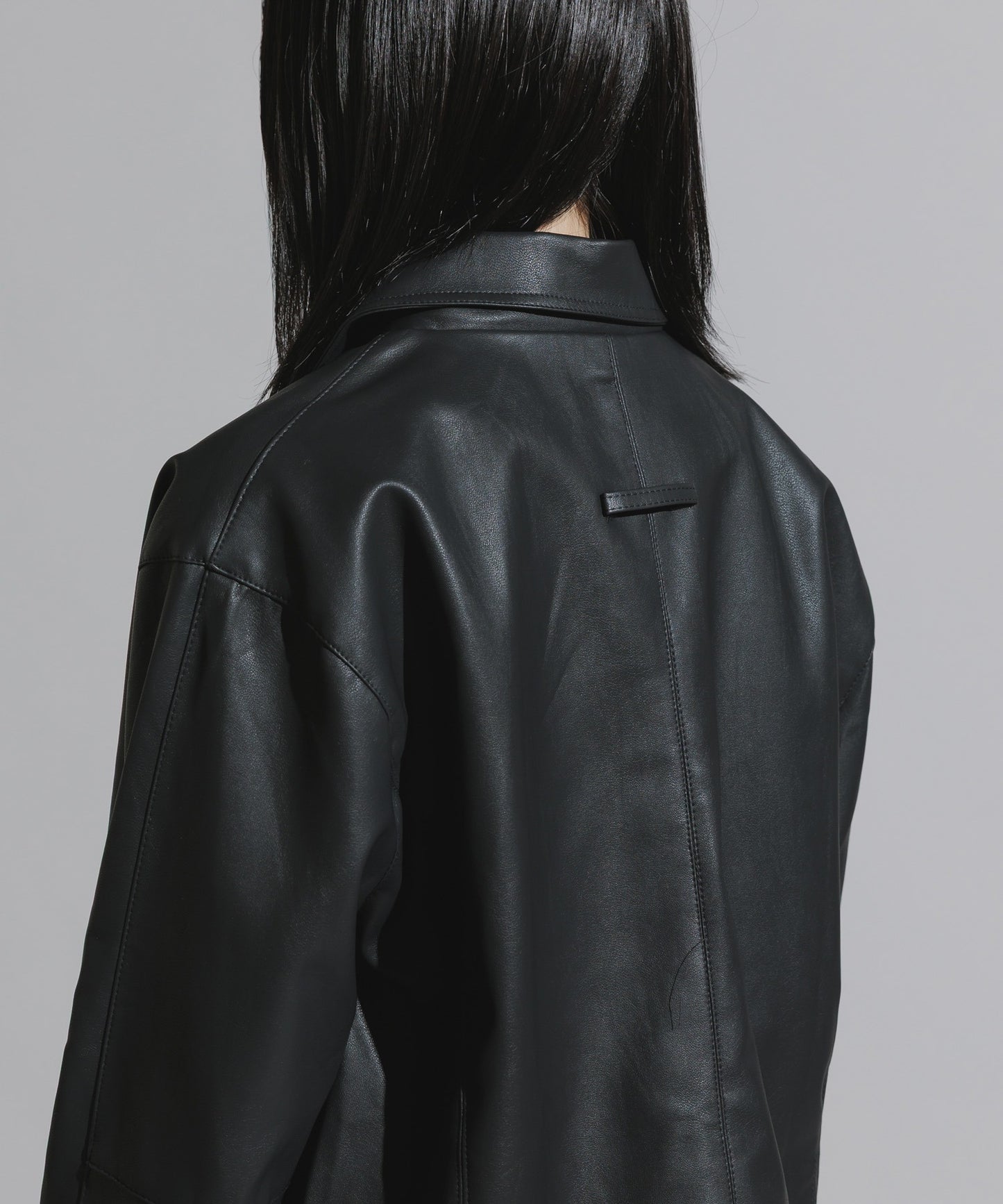 Chick / Faux Suede Full-Zip Blouson