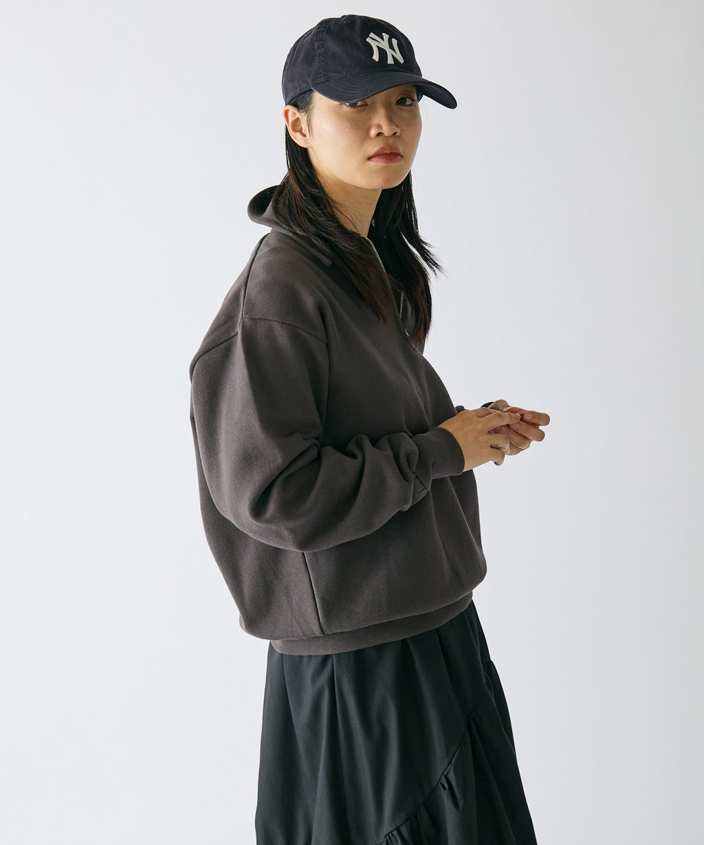 Healthknit / Classic Sweat Collared Half Zip ハーフジップスウェット
