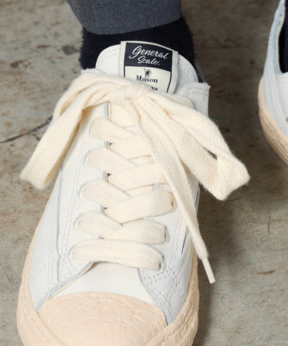 General Scale. Maison MIHARA YASUHIRO / TRENT/Leather Low-Top Sneakers