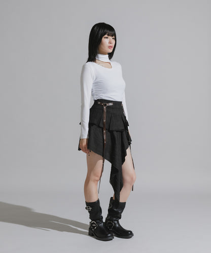 Chick / Engineer boots with side straps