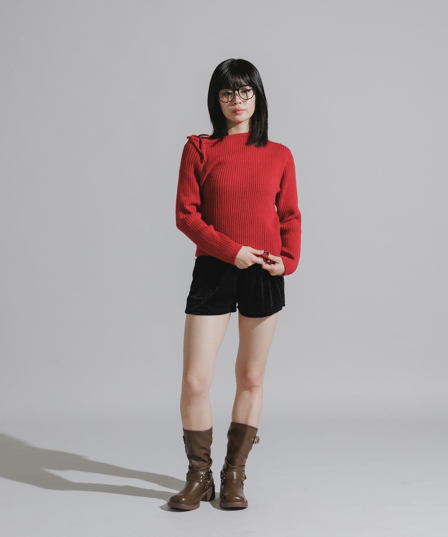 Chick / Engineer boots with side straps