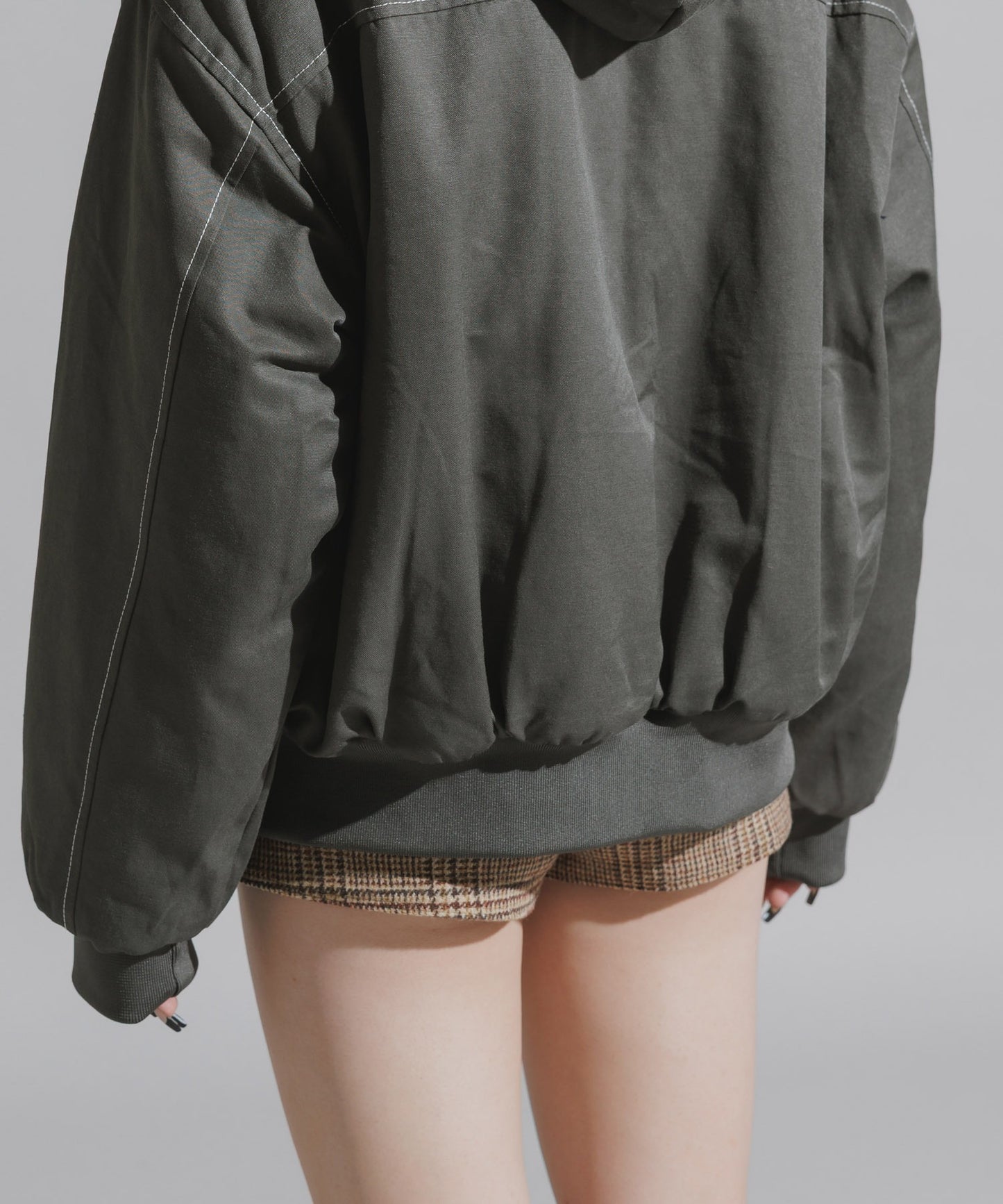 Chick / N2B-Style Faux Fur Hooded Blouson