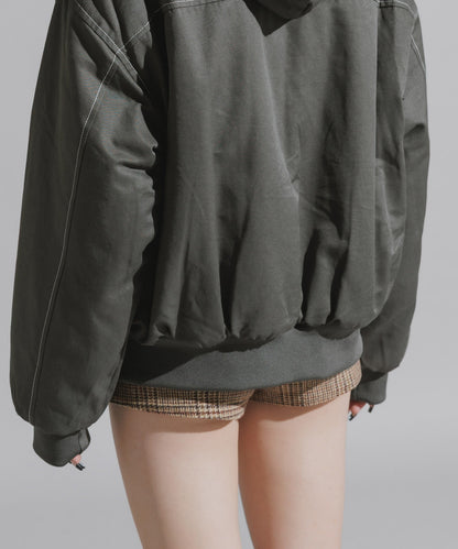 Chick / N2B-Style Faux Fur Hooded Blouson