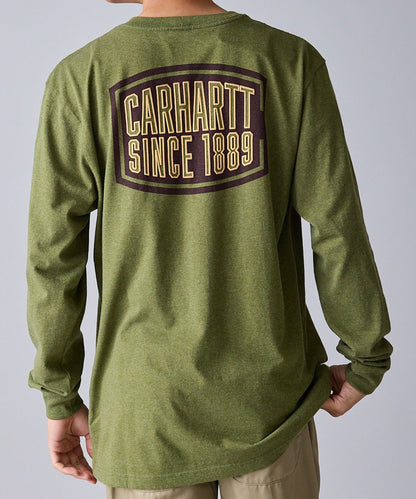 Carhartt / Loose Fit Heavyweight Long-Sleeve Pocket 1889 Graphic T-Shirt