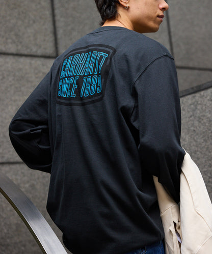 Carhartt / Loose Fit Heavyweight Long-Sleeve Pocket 1889 Graphic T-Shirt