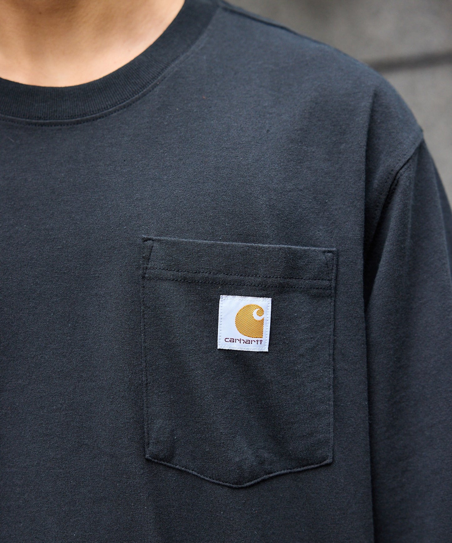 Carhartt / Loose Fit Heavyweight Long-Sleeve Pocket 1889 Graphic T-Shirt