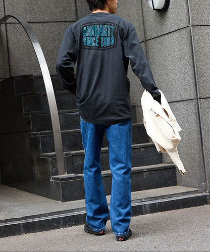 Carhartt / Loose Fit Heavyweight Long-Sleeve Pocket 1889 Graphic T-Shirt